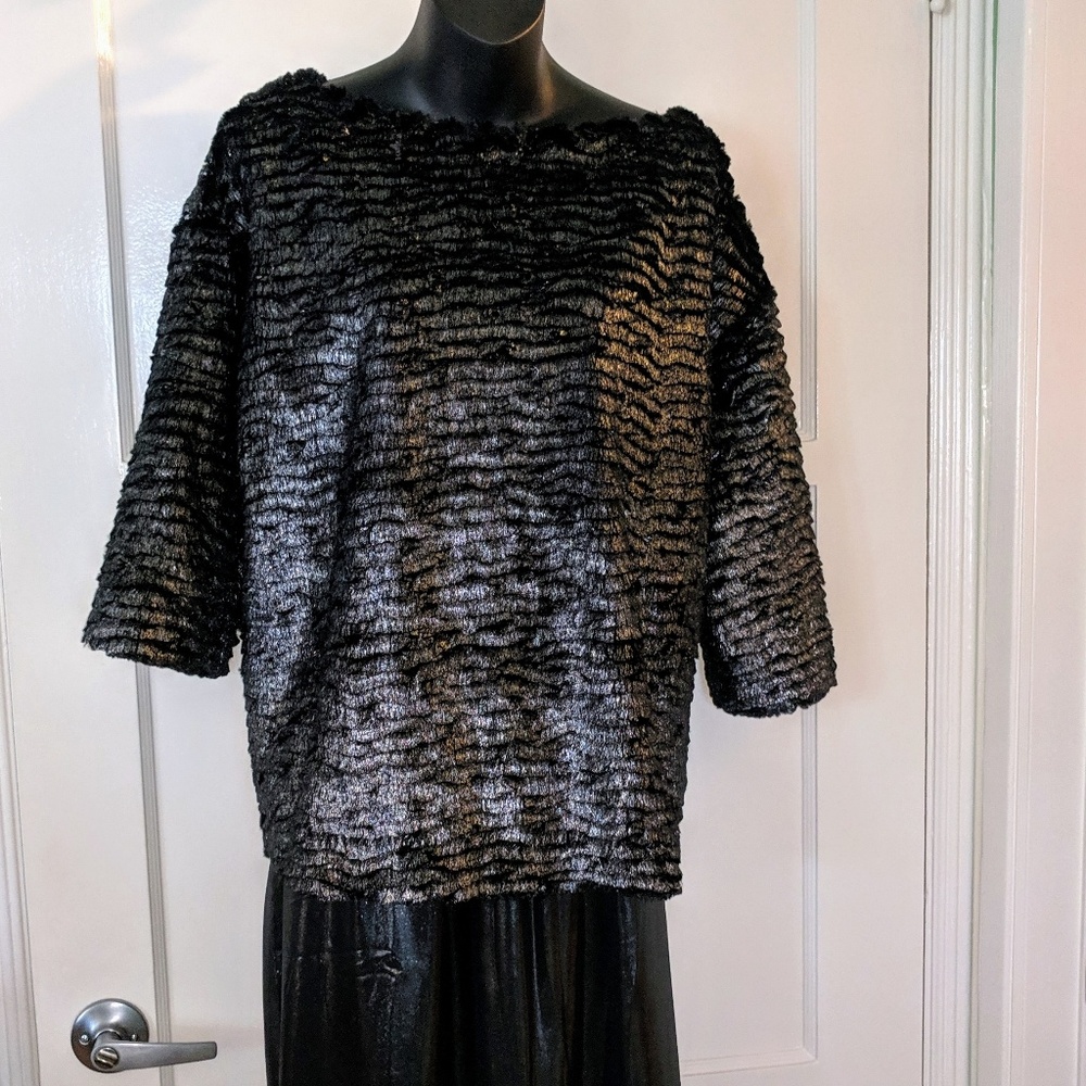 💥SALE💥A.N.A. woman 'silver sheen' sweater 1X
